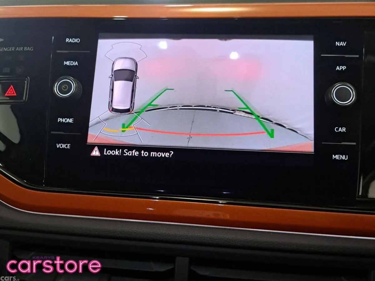 Volkswagen Polo Hatchback, Petrol, 2020, Orange