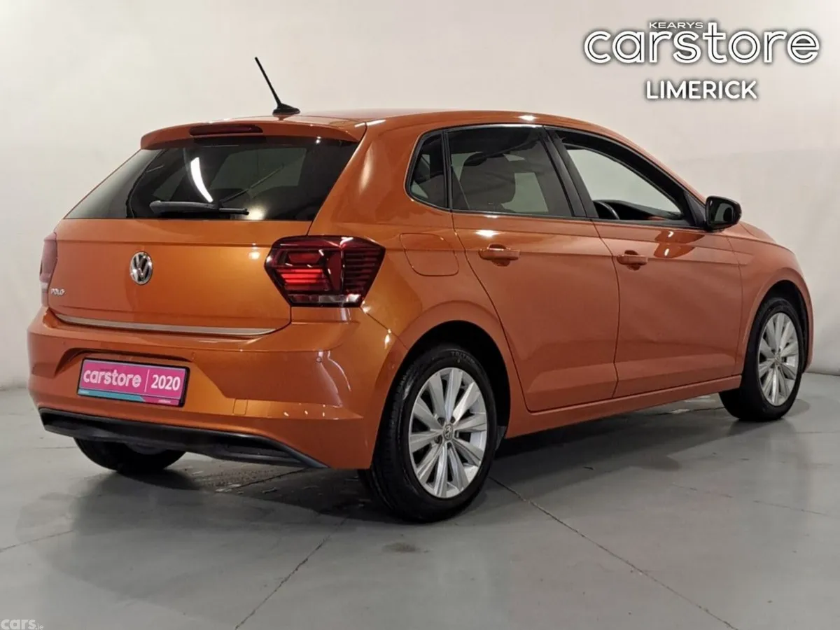 Volkswagen Polo Hatchback, Petrol, 2020, Orange