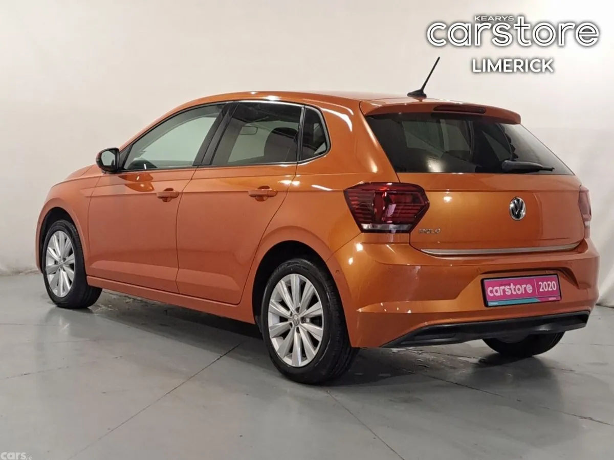 Volkswagen Polo Hatchback, Petrol, 2020, Orange