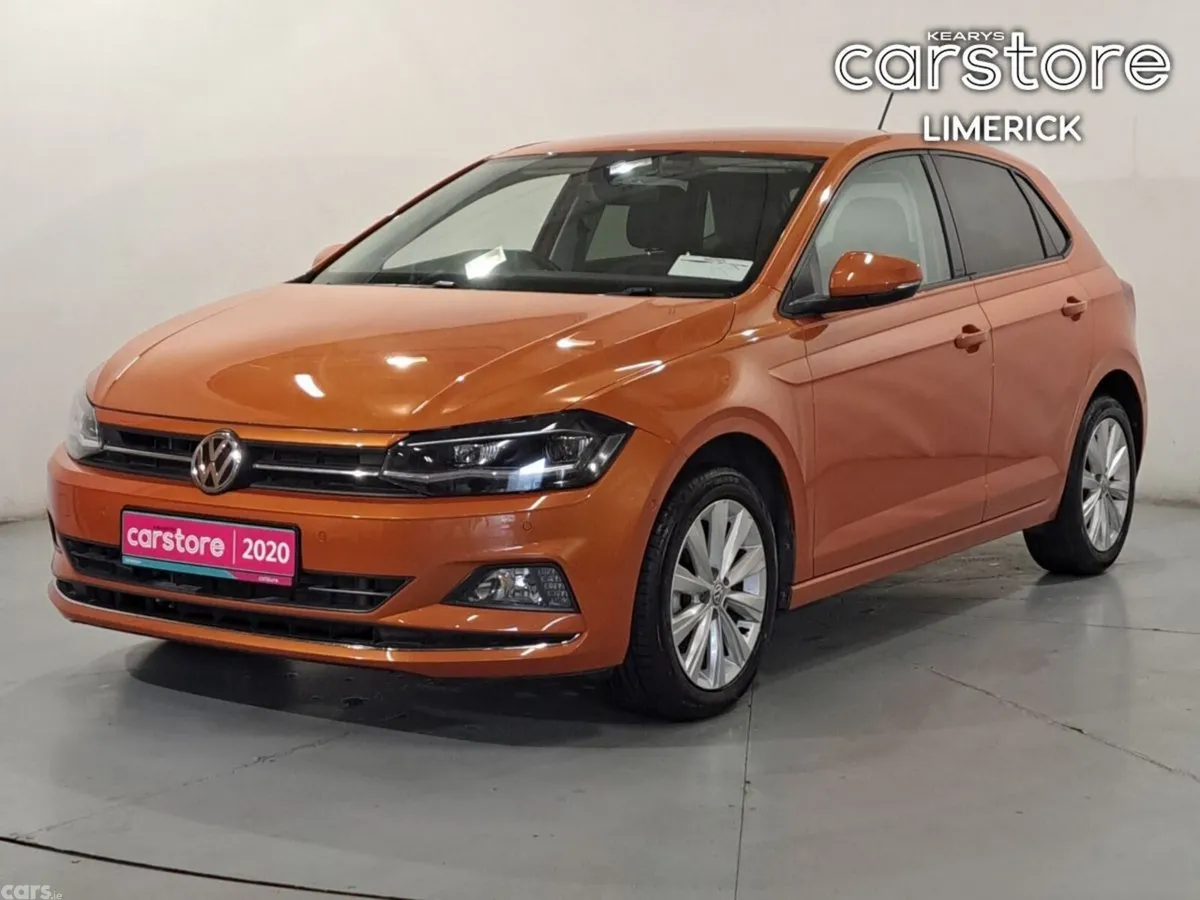 Volkswagen Polo Hatchback, Petrol, 2020, Orange