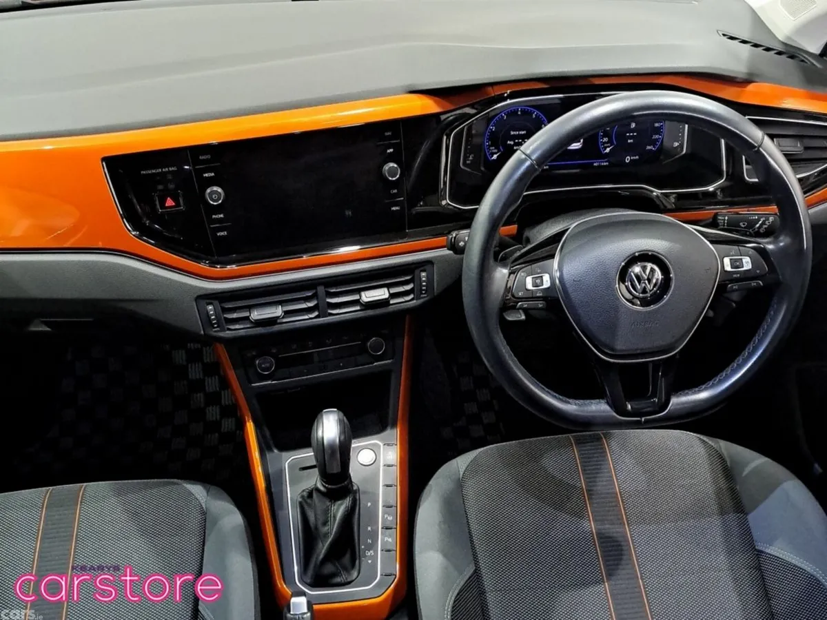 Volkswagen Polo Hatchback, Petrol, 2020, Orange