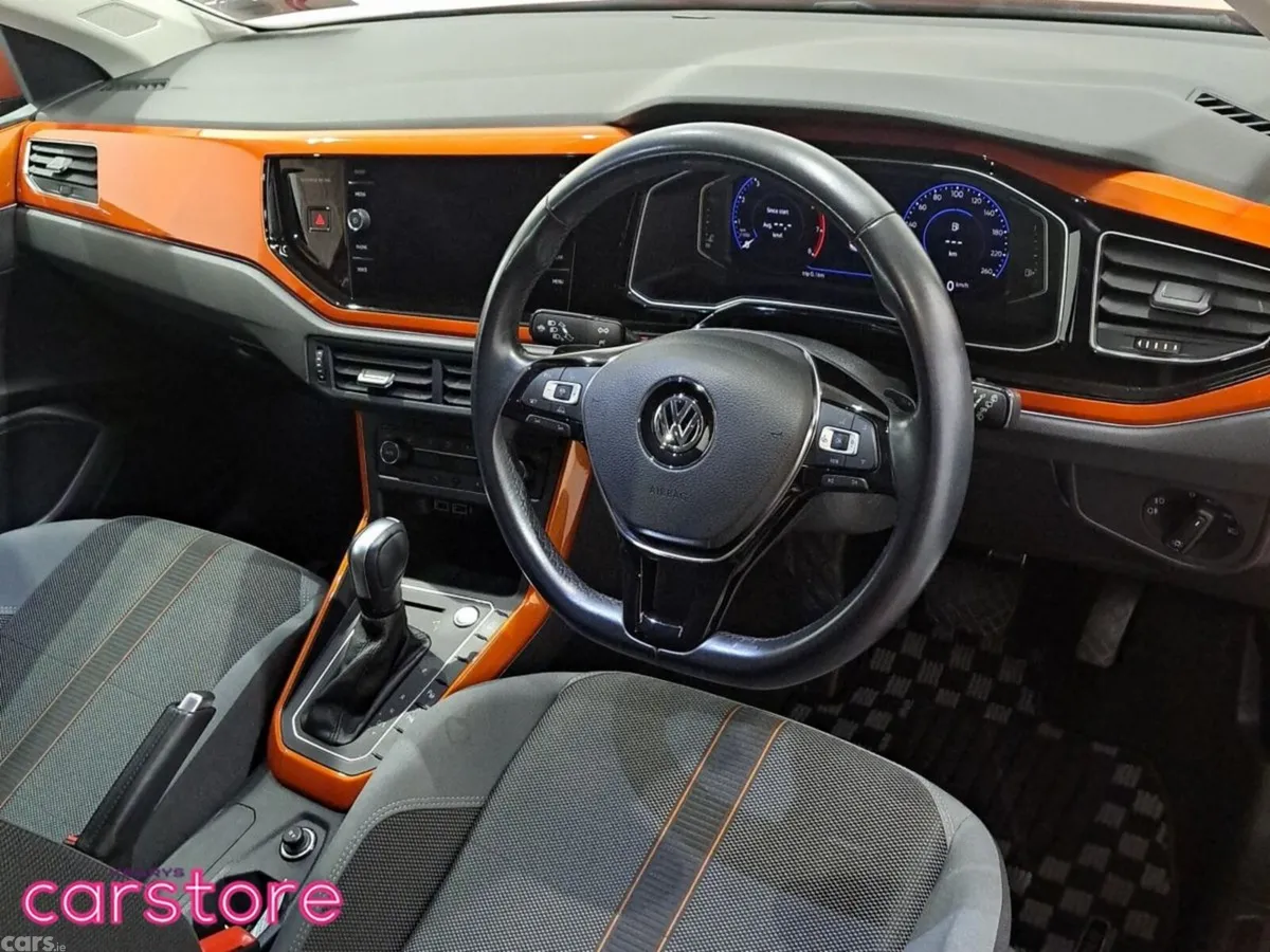 Volkswagen Polo Hatchback, Petrol, 2020, Orange