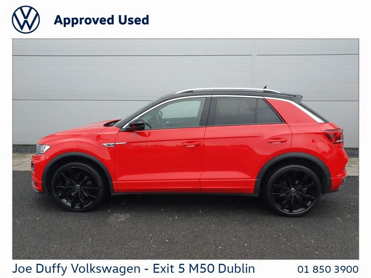 Volkswagen T-Roc SUV, Petrol, 2021, Red