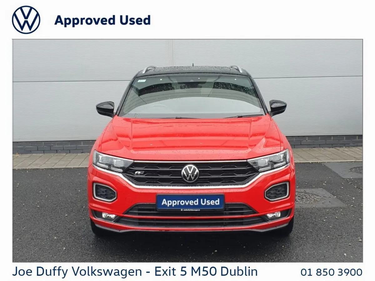 Volkswagen T-Roc SUV, Petrol, 2021, Red