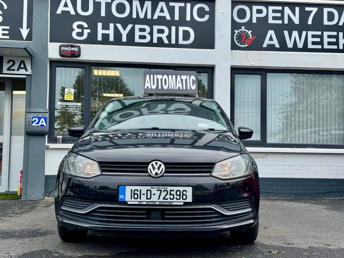 Volkswagen Polo Hatchback, Petrol, 2016, Black