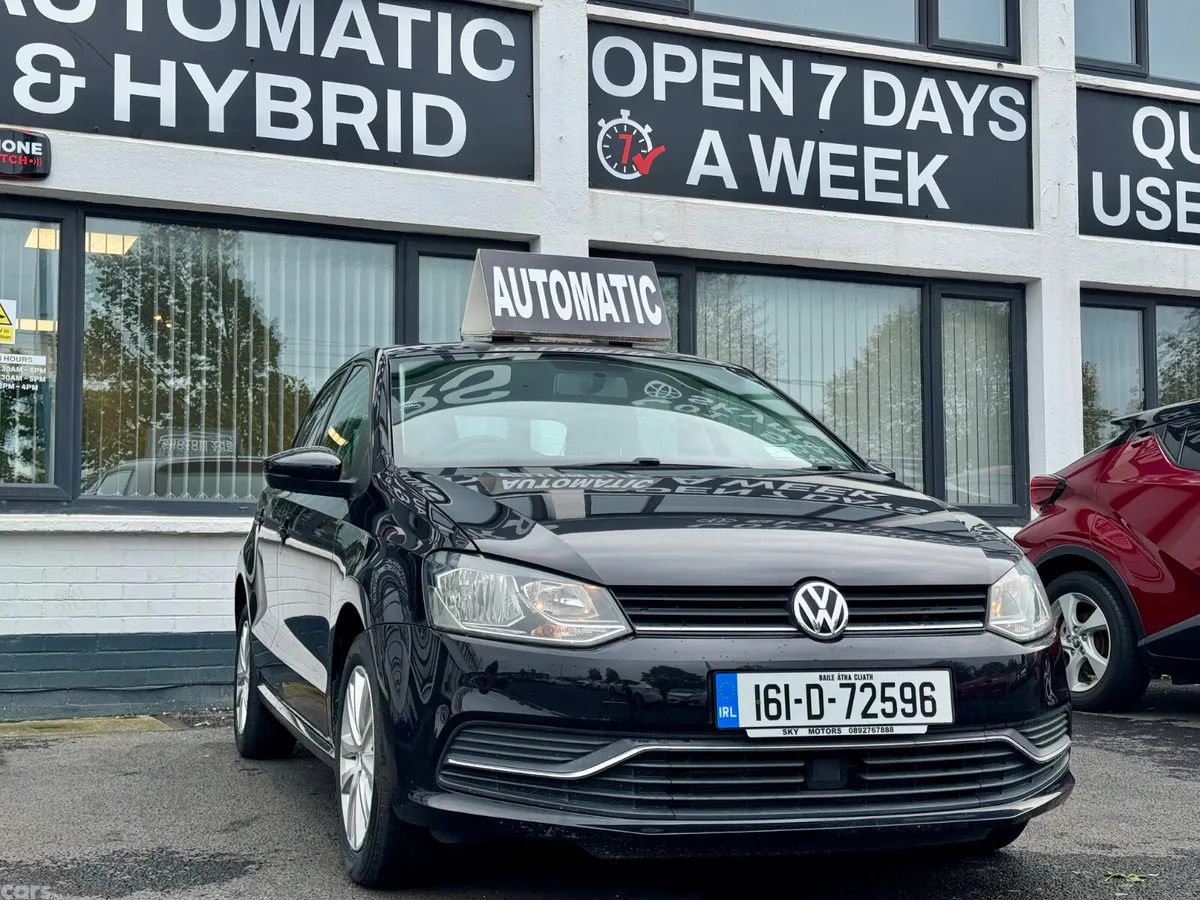 Volkswagen Polo Hatchback, Petrol, 2016, Black