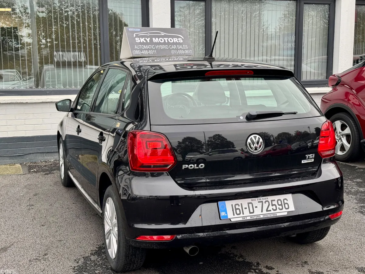 Volkswagen Polo Hatchback, Petrol, 2016, Black