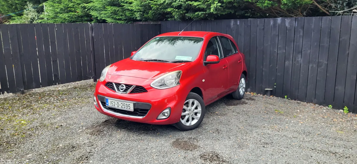 Nissan Micra Hatchback, Petrol, 2015, Red