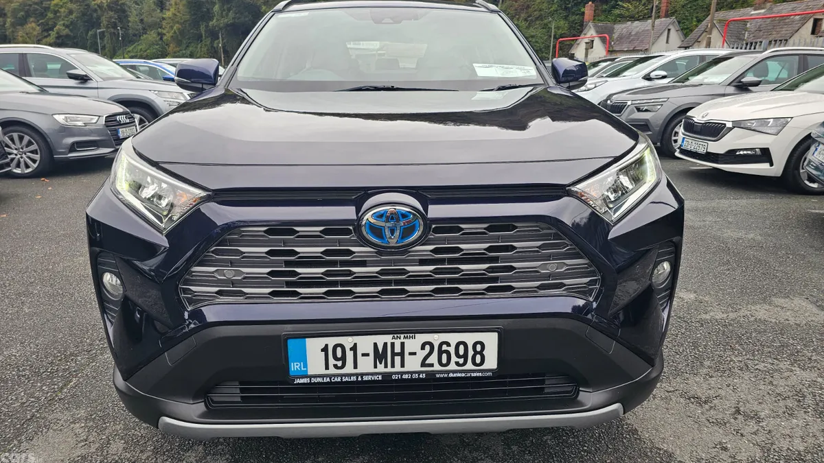 Toyota RAV4 SUV, Petrol Hybrid, 2019, Blue