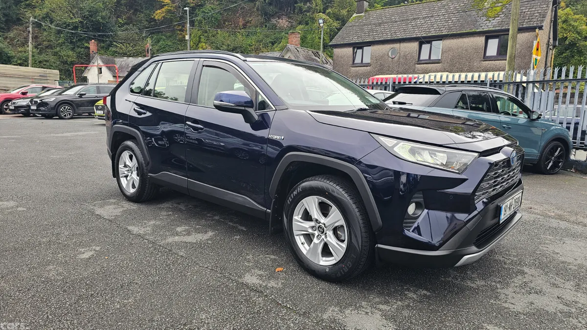 Toyota RAV4 SUV, Petrol Hybrid, 2019, Blue