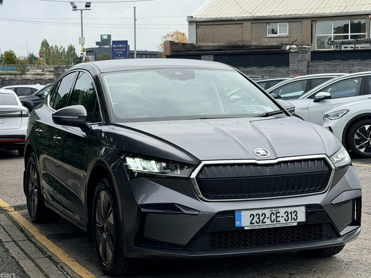 Skoda Enyaq Hatchback, Electric, 2023, Grey
