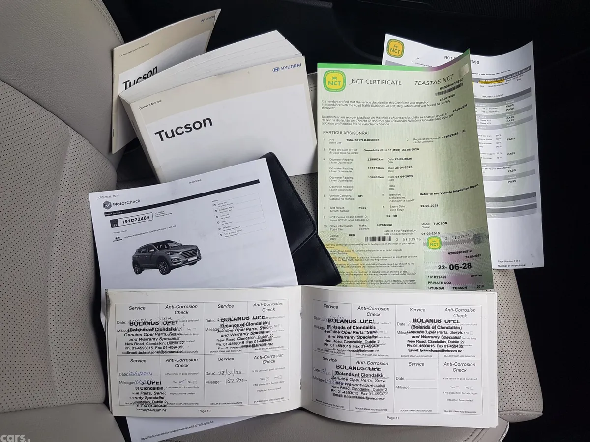 Hyundai Tucson SUV, Diesel, 2019, Red