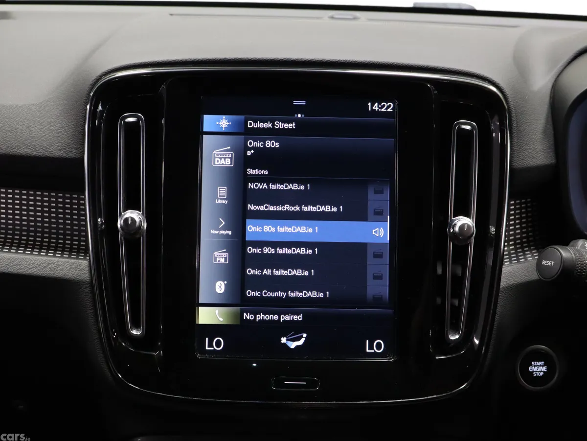 Volvo XC40 Estate, Petrol Plug-in Hybrid, 2020, Black