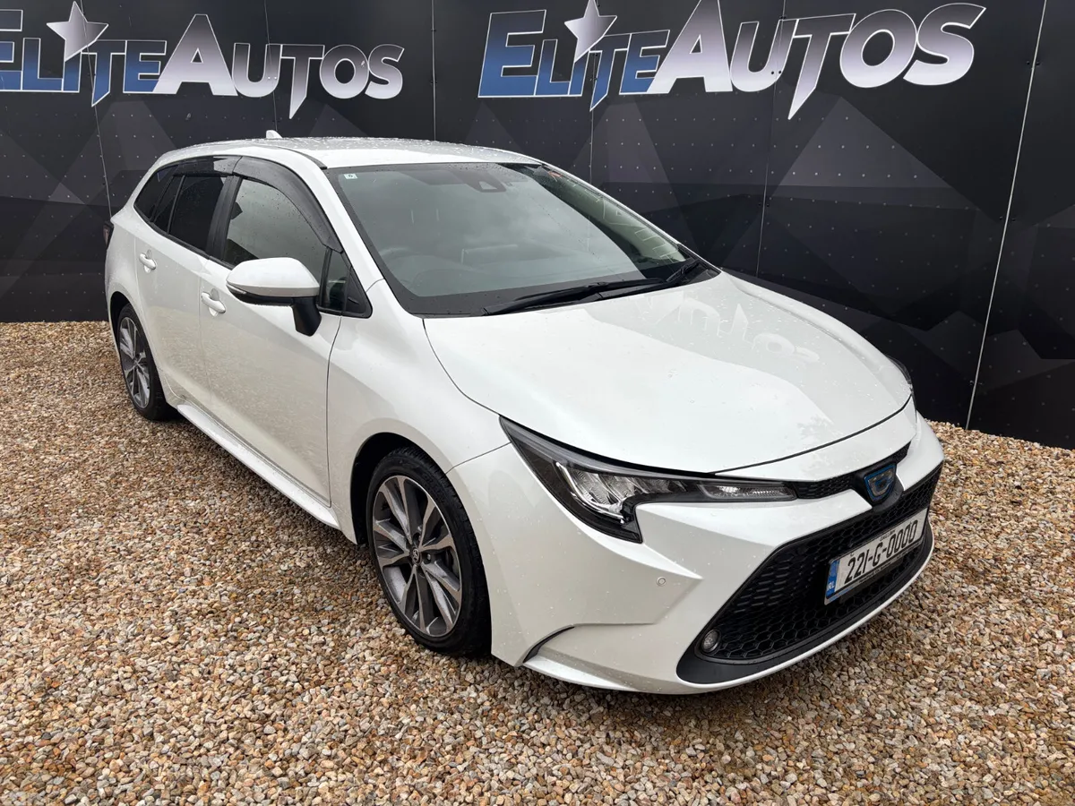 Toyota Corolla Estate, Petrol Hybrid, 2022, White