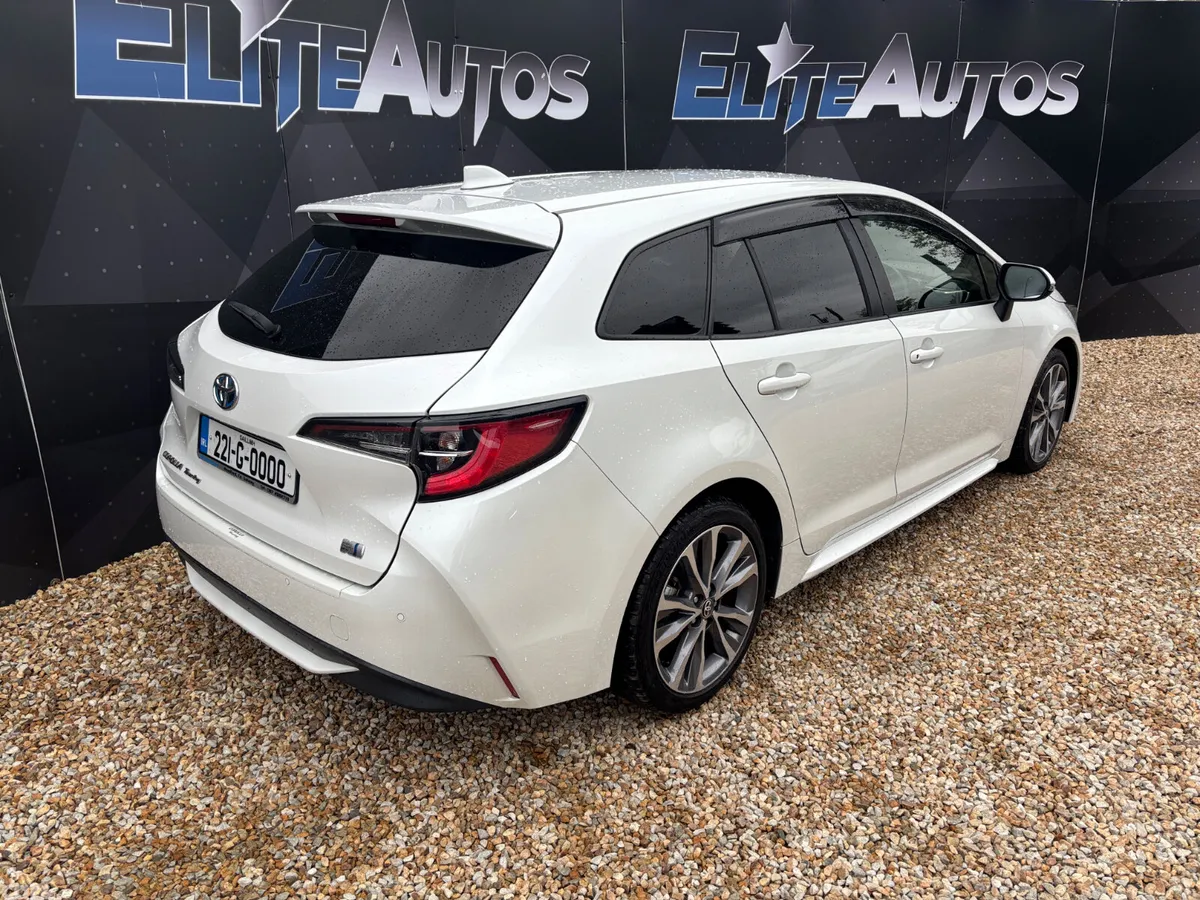 Toyota Corolla Estate, Petrol Hybrid, 2022, White