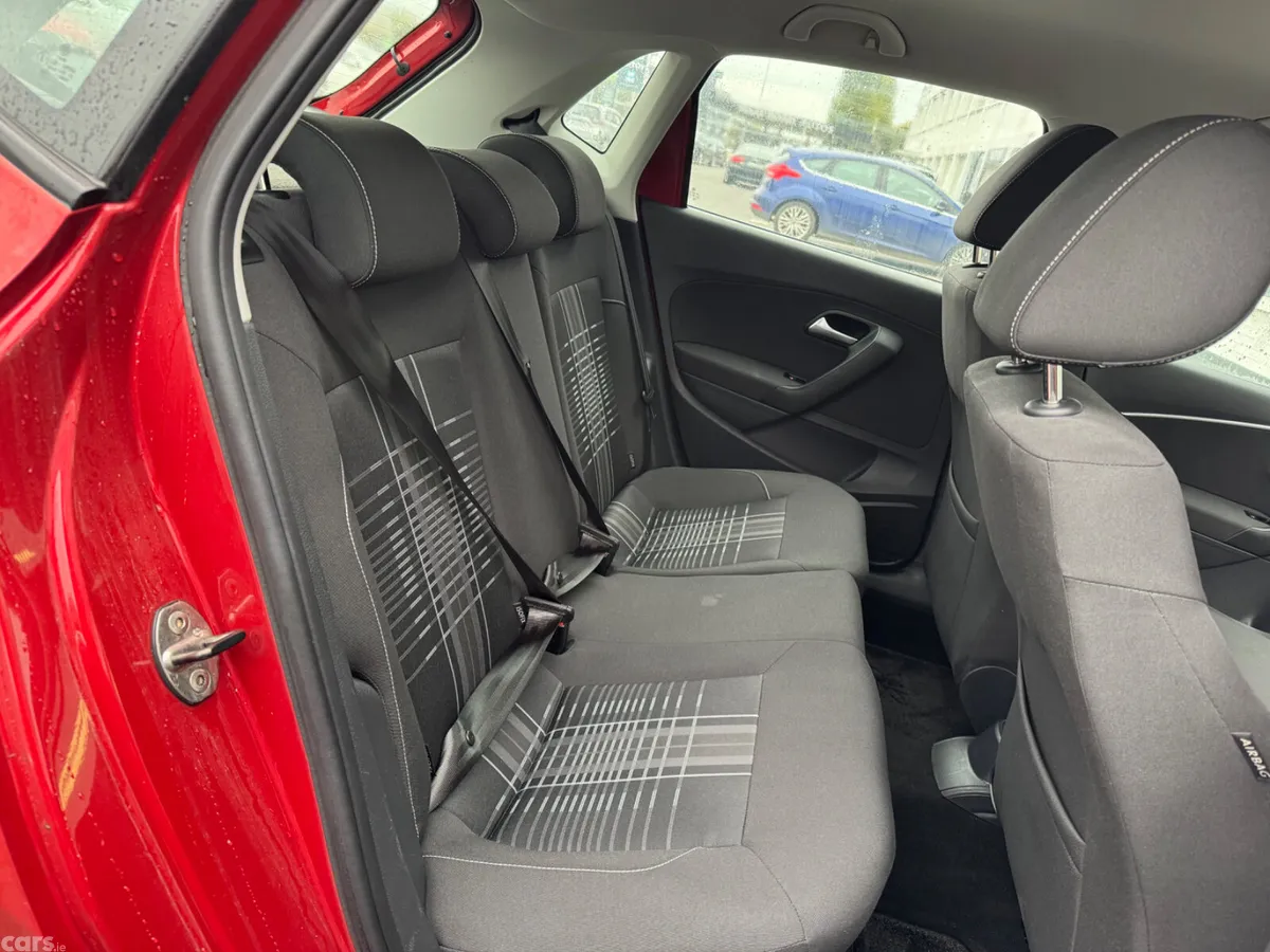 Volkswagen Polo Hatchback, Petrol, 2015, Red