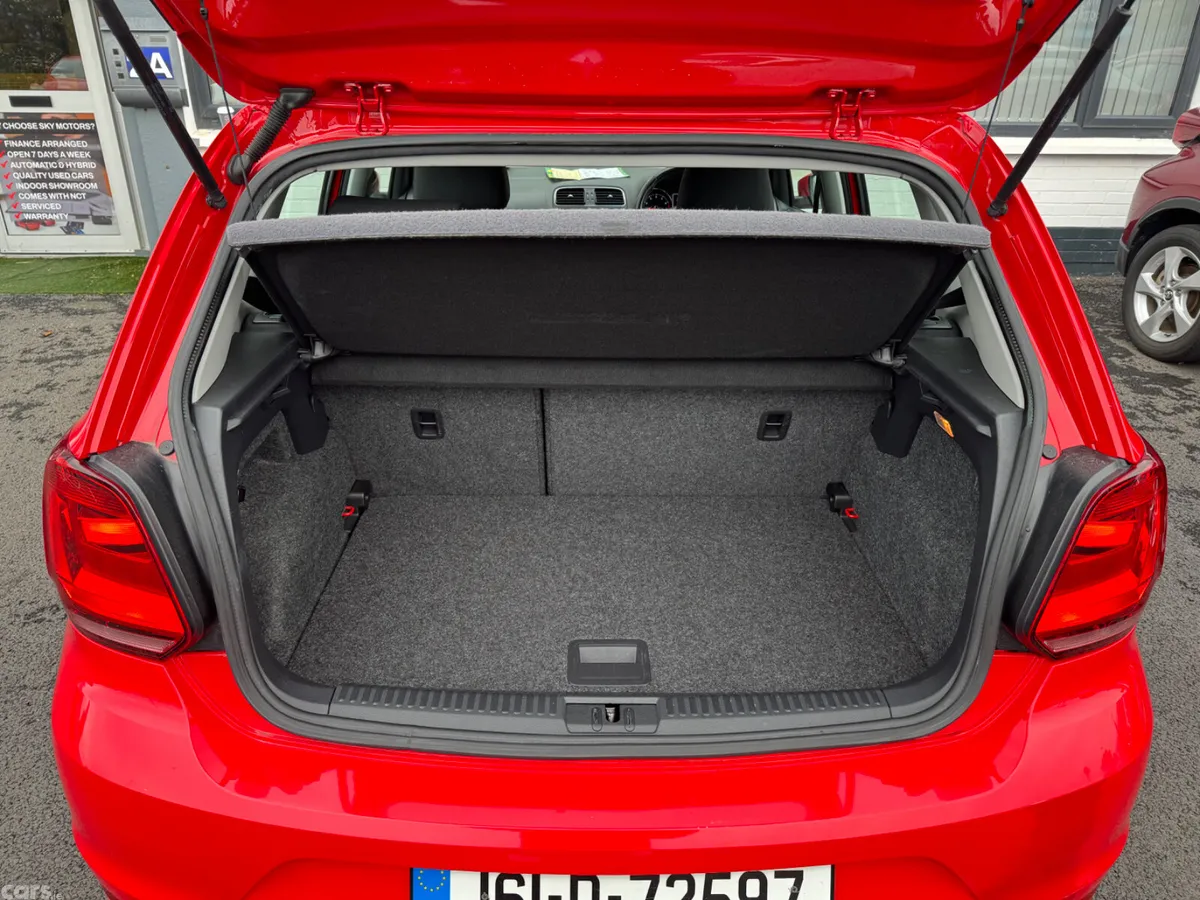 Volkswagen Polo Hatchback, Petrol, 2016, Red
