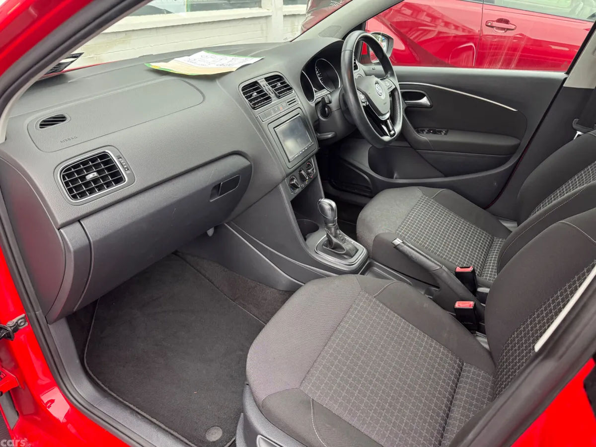Volkswagen Polo Hatchback, Petrol, 2016, Red