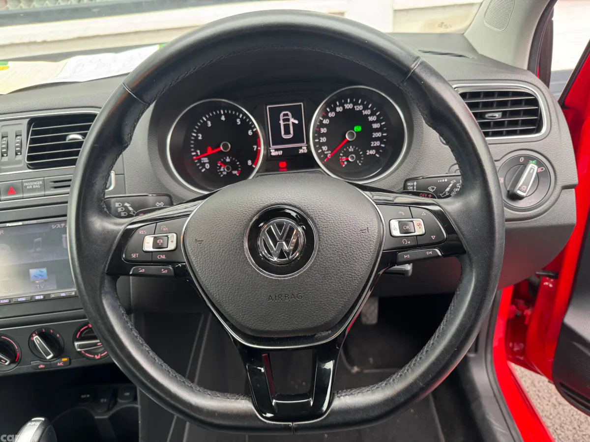 Volkswagen Polo Hatchback, Petrol, 2016, Red