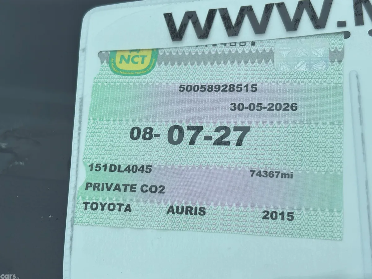 Toyota Auris Hatchback, Diesel, 2015, White