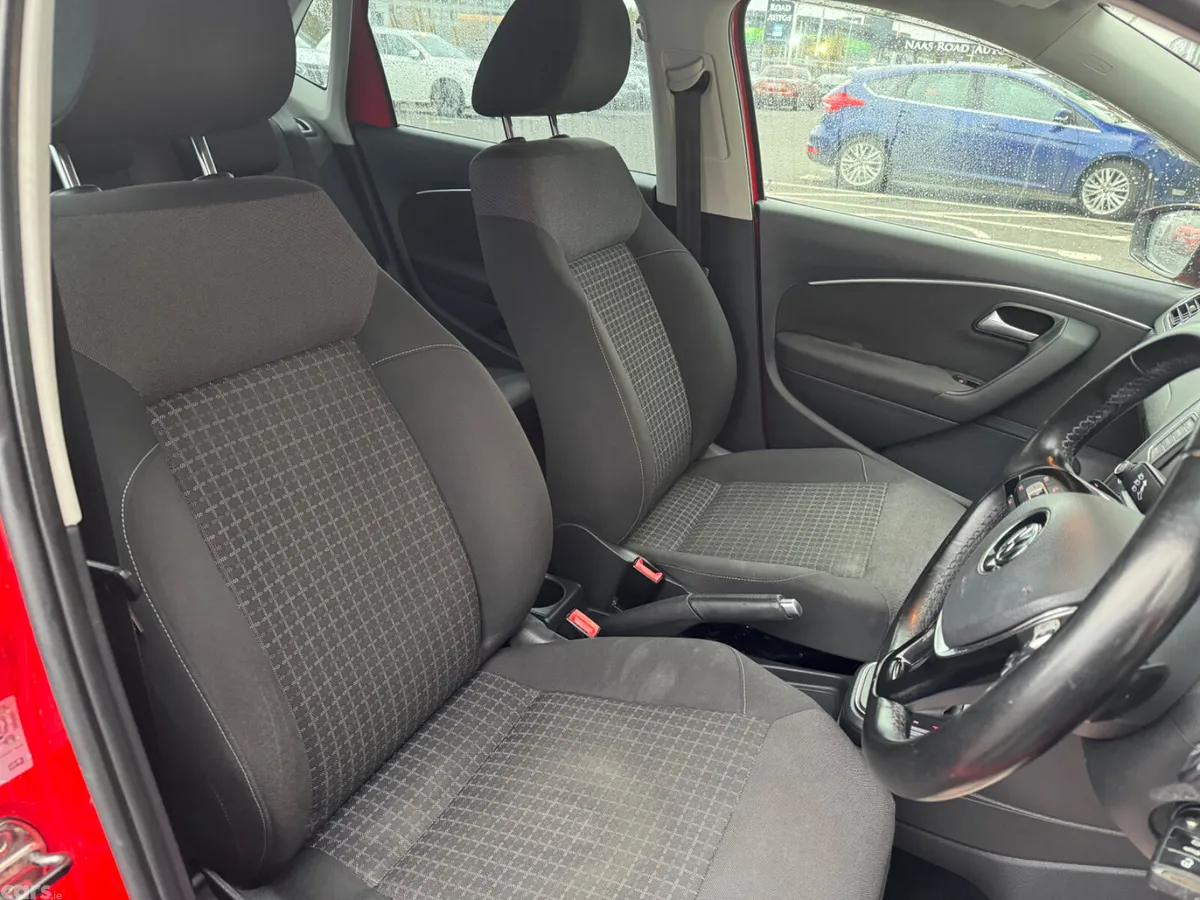 Volkswagen Polo Hatchback, Petrol, 2015, Red