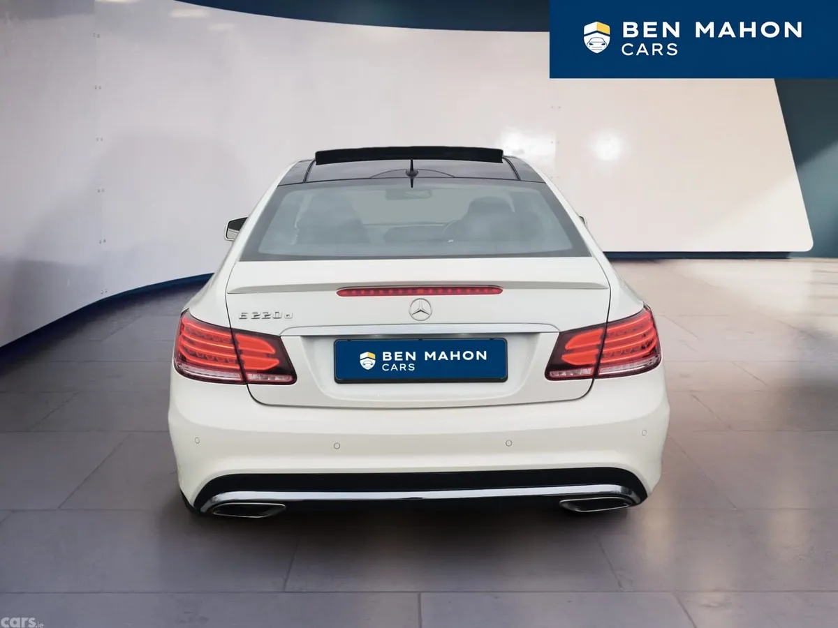 Mercedes-Benz E-Class Coupe, Diesel, 2016, White