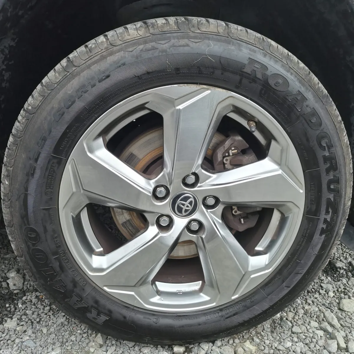 Toyota RAV4 SUV, Petrol Hybrid, 2021, Grey