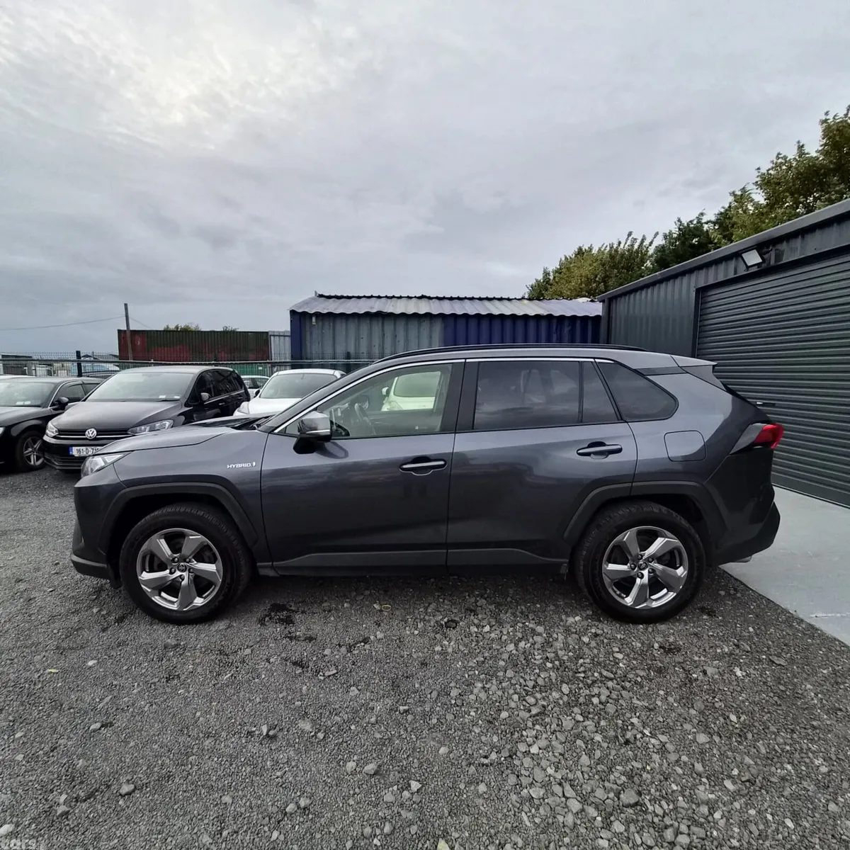 Toyota RAV4 SUV, Petrol Hybrid, 2021, Grey