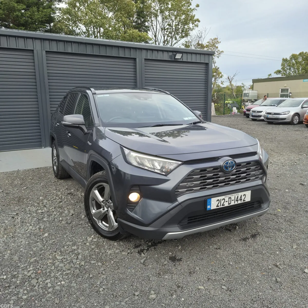 Toyota RAV4 SUV, Petrol Hybrid, 2021, Grey