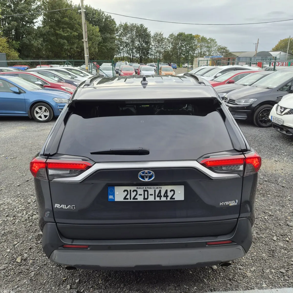 Toyota RAV4 SUV, Petrol Hybrid, 2021, Grey
