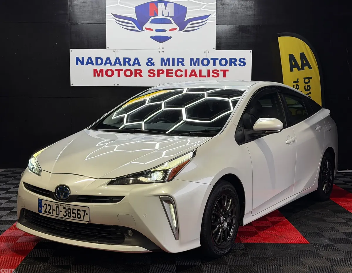 Toyota Prius Hatchback, Petrol Hybrid, 2022, White