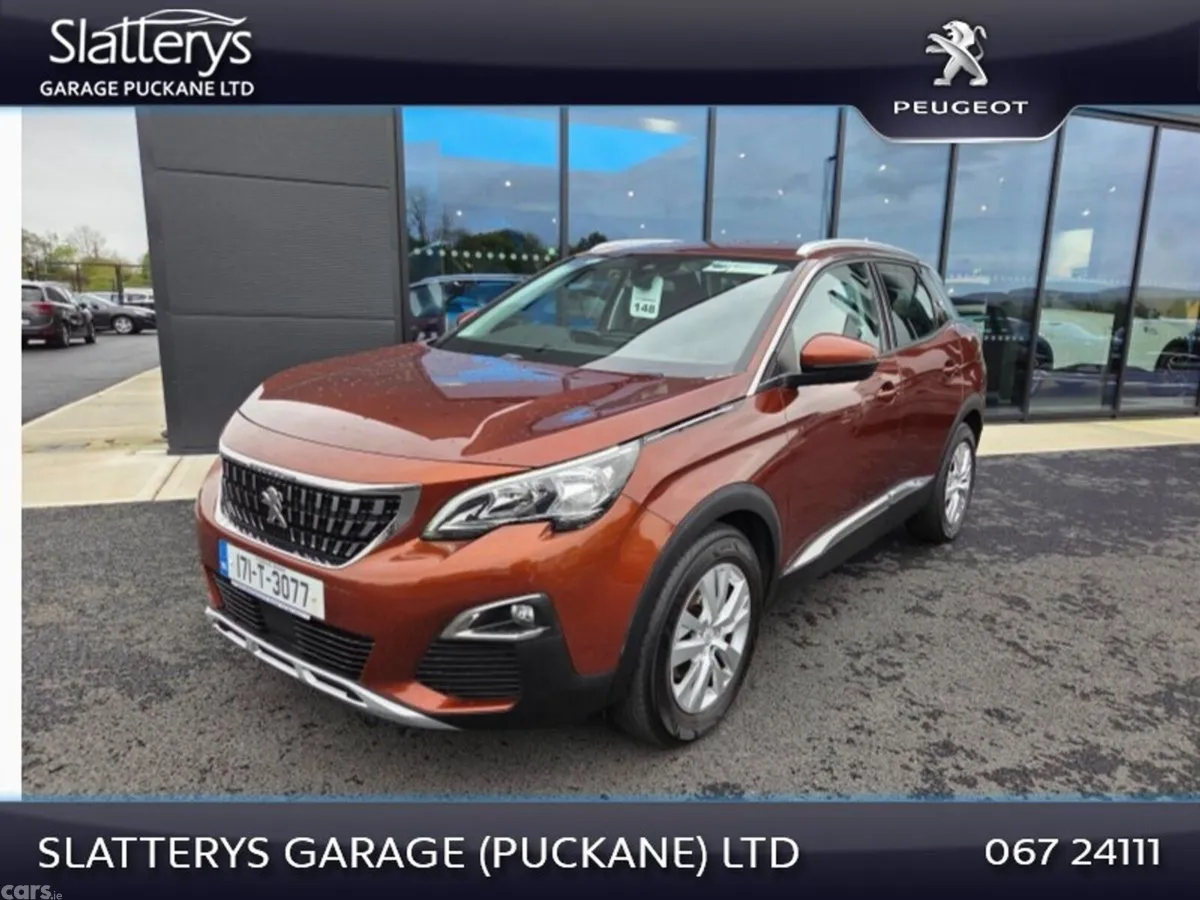 Peugeot 3008 SUV, Diesel, 2017, Brown