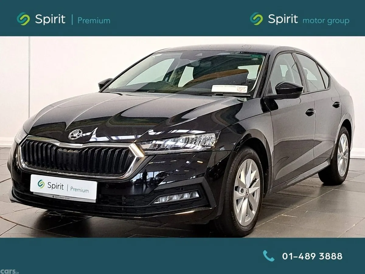 Skoda Octavia Saloon, Petrol Hybrid, 2024, Black