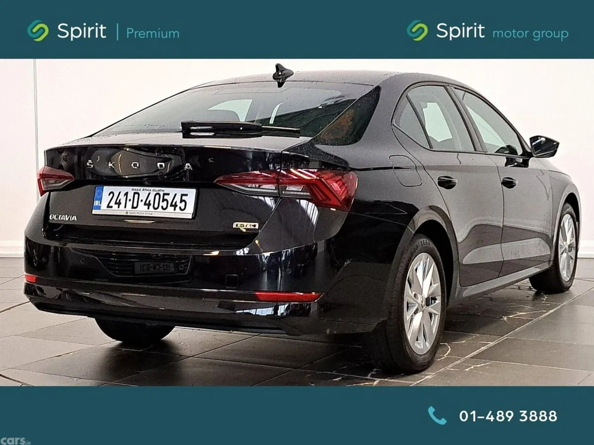 Skoda Octavia Saloon, Petrol Hybrid, 2024, Black