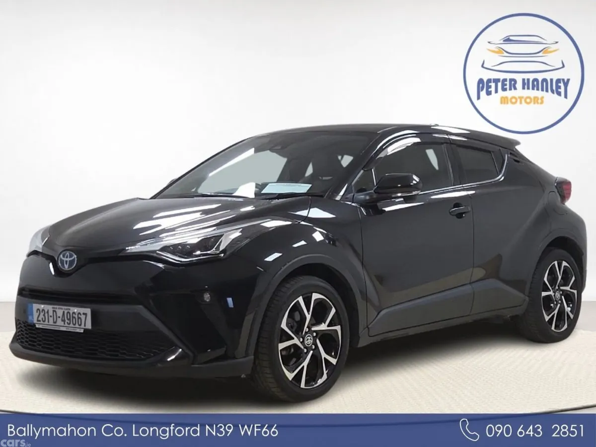 Toyota C-HR SUV, Petrol Hybrid, 2023, Black