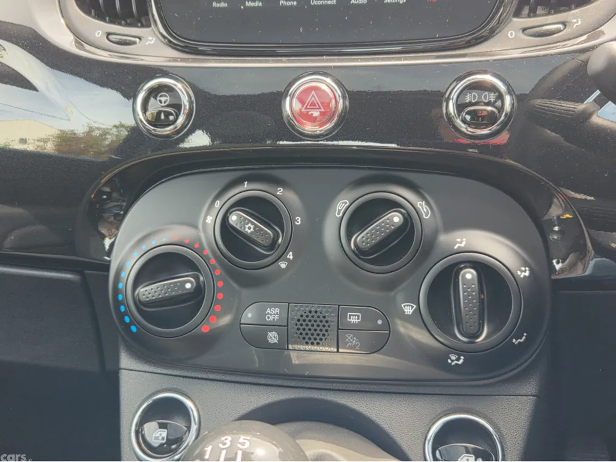Fiat 500 Hatchback, Petrol, 2024, Black