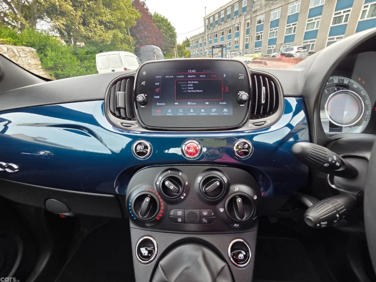 Fiat 500 Hatchback, Petrol, 2024, Blue