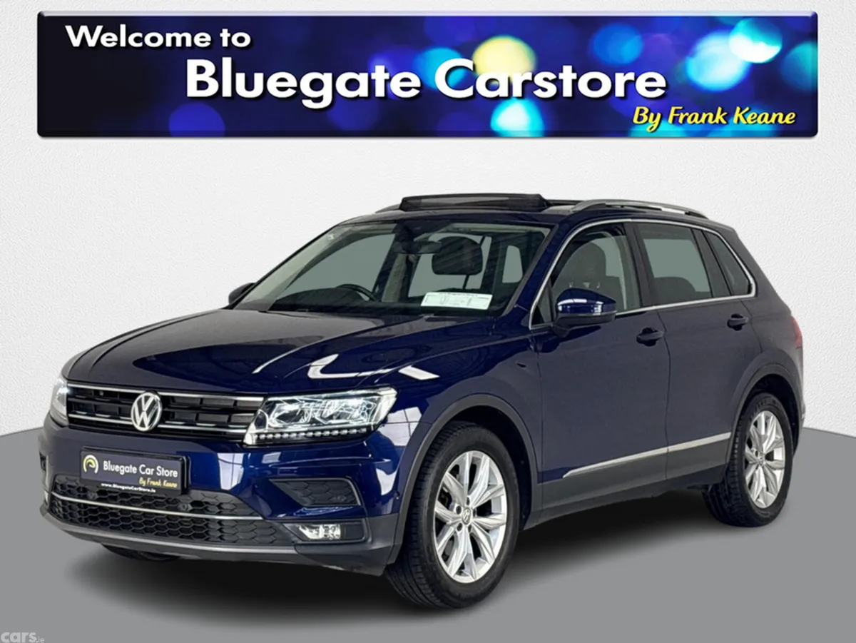Volkswagen Tiguan Estate, Petrol, 2020, Blue