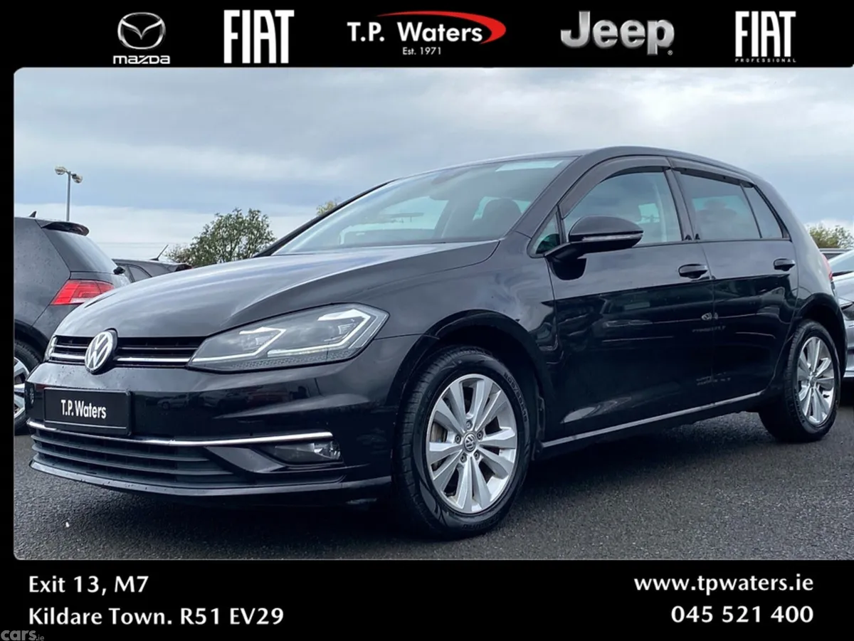 Volkswagen Golf Hatchback, Petrol, 2018, Black