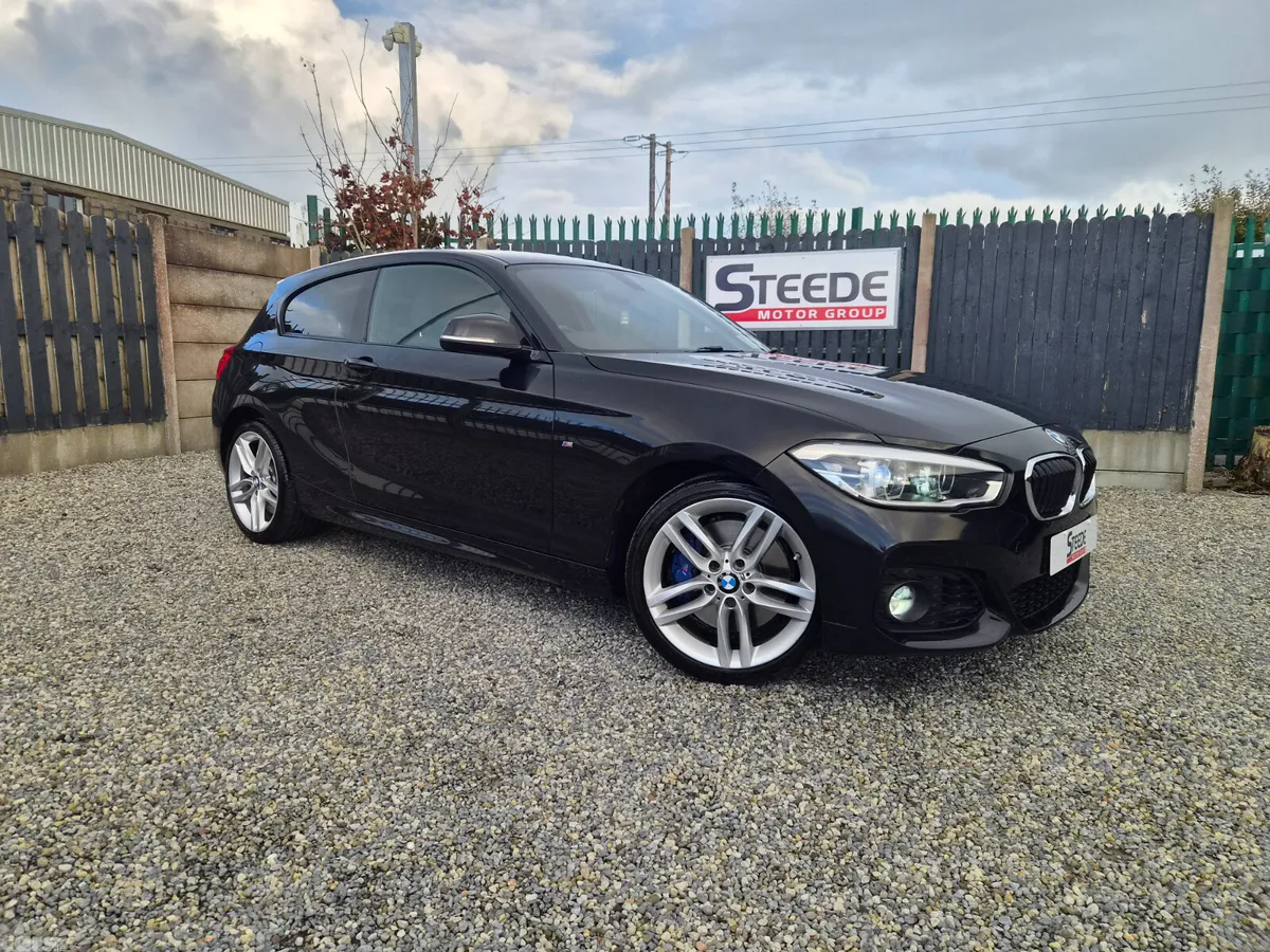 BMW 1-Series Hatchback, Petrol, 2017, Black