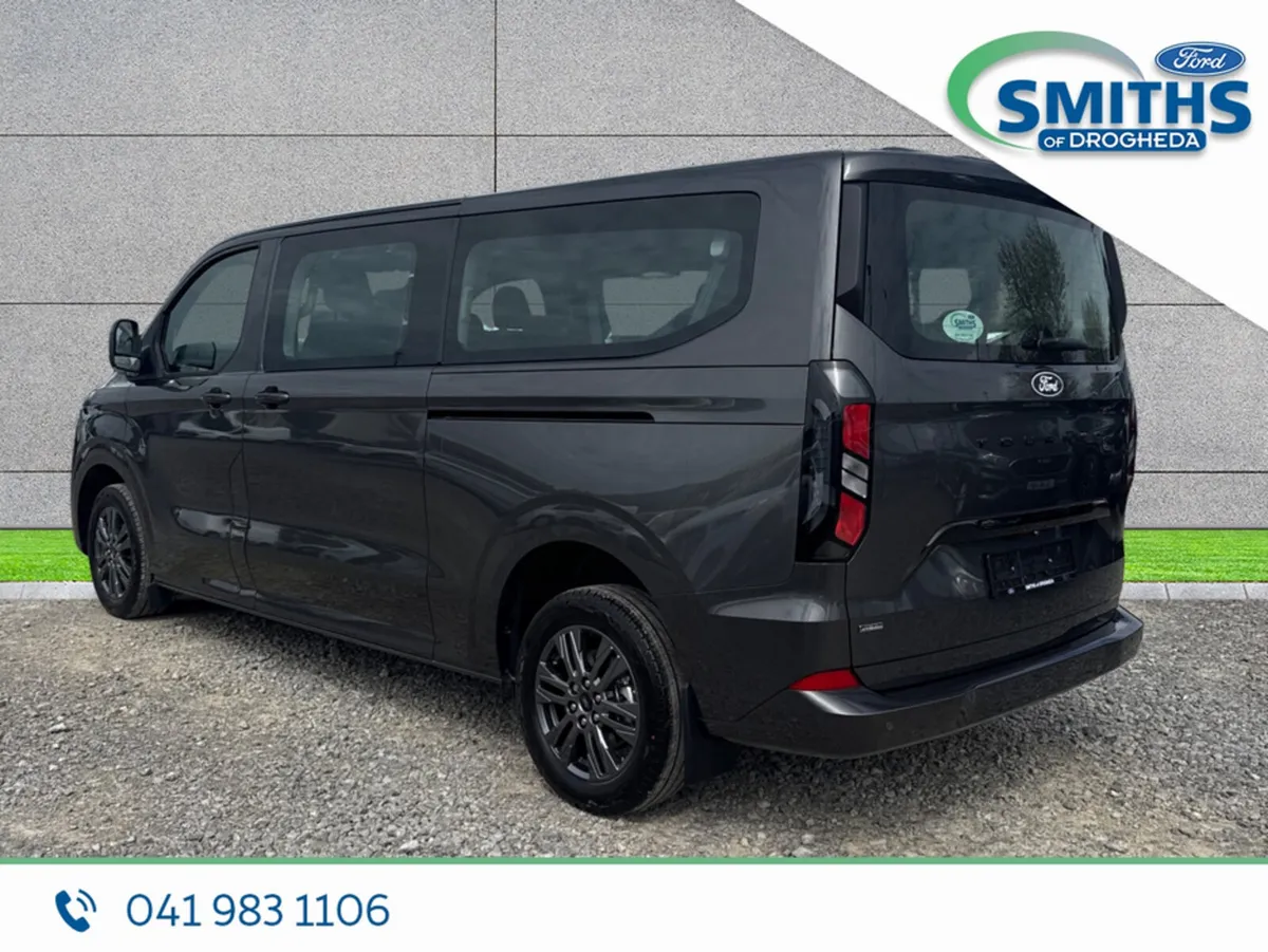 Ford Tourneo Custom MPV, Petrol Plug-in Hybrid, 2026, Grey
