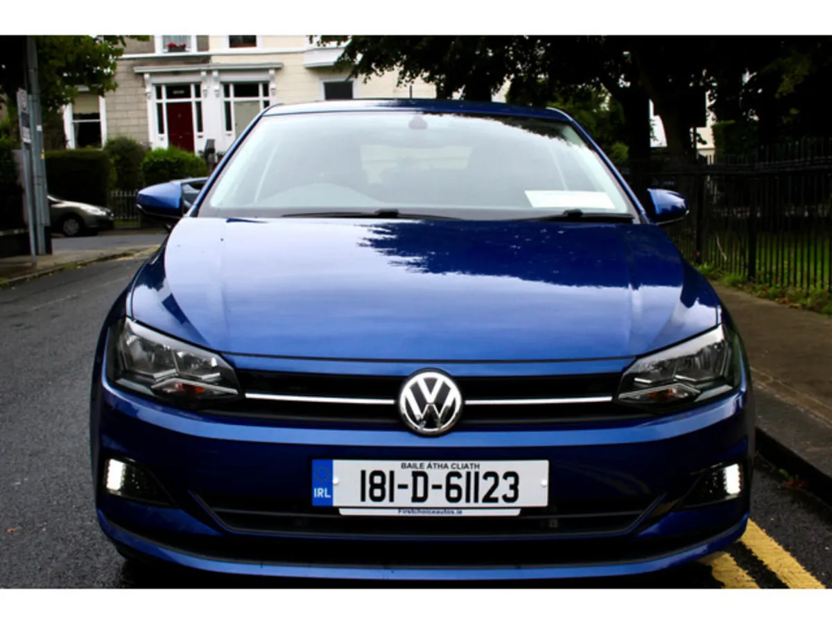 Volkswagen Polo Hatchback, Petrol, 2018, Blue