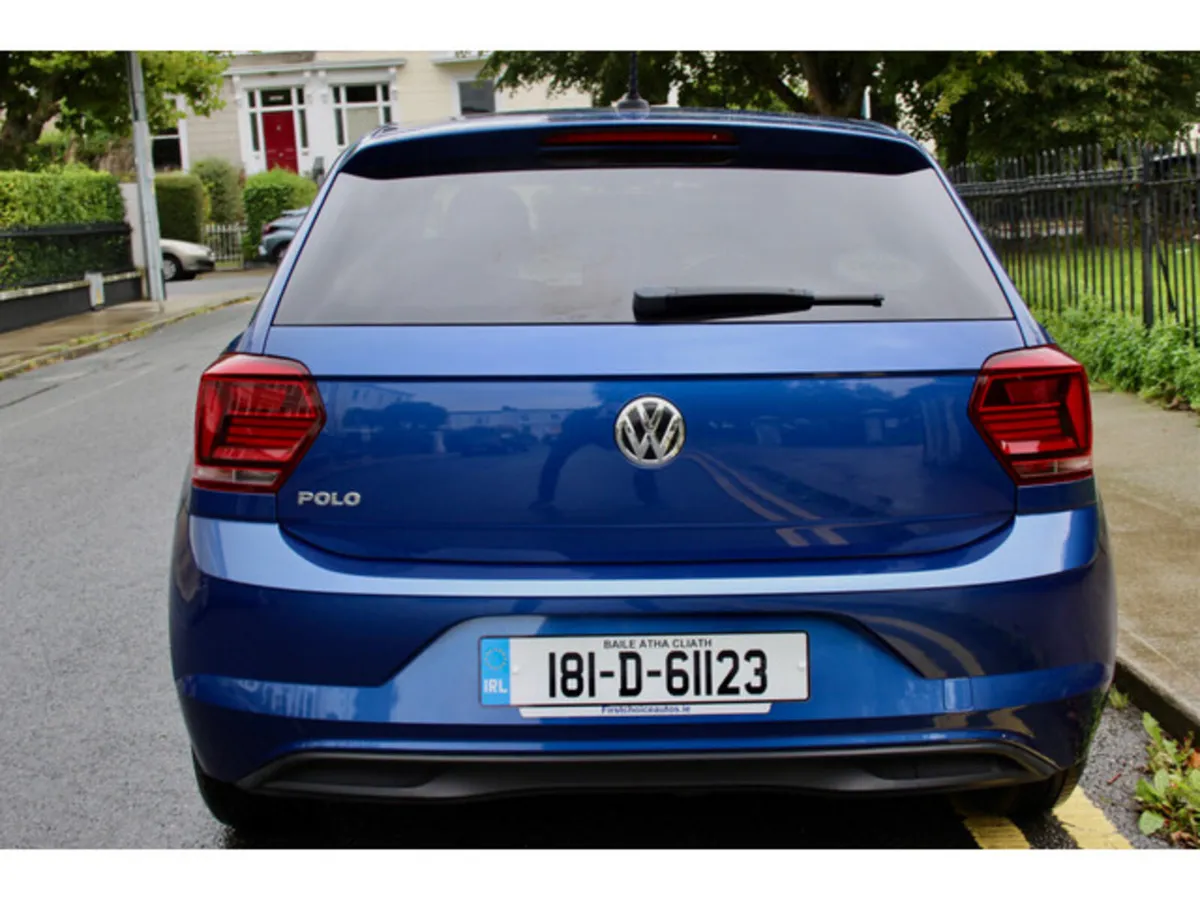 Volkswagen Polo Hatchback, Petrol, 2018, Blue