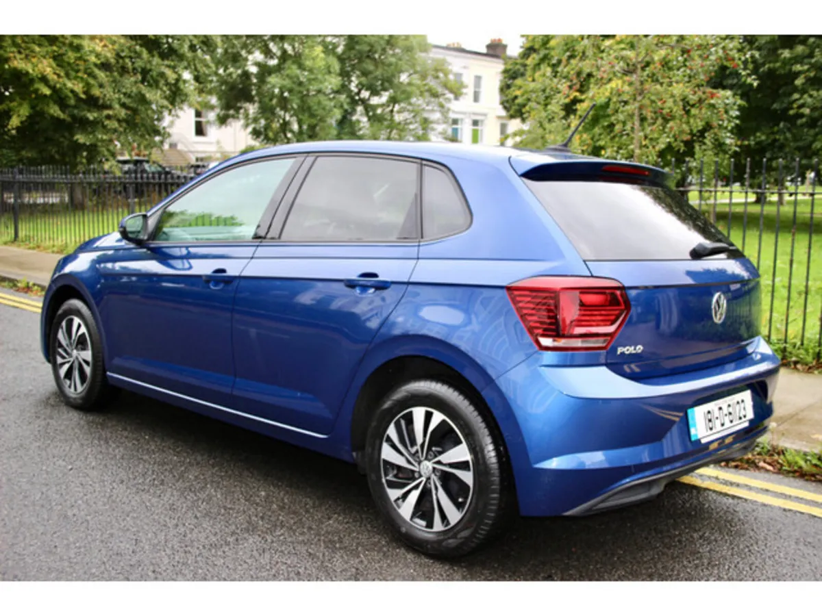 Volkswagen Polo Hatchback, Petrol, 2018, Blue