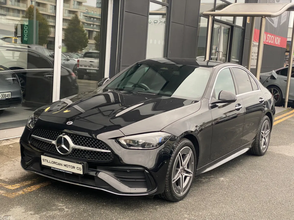 Mercedes-Benz C-Class Saloon, Petrol Plug-in Hybrid, 2023, Black