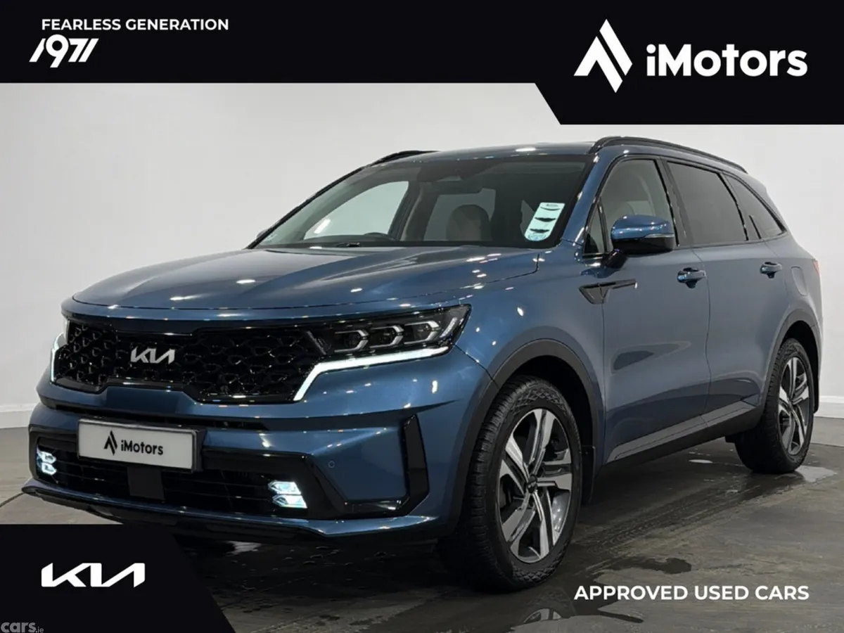 Kia Sorento SUV, Petrol Hybrid, 2023, Blue
