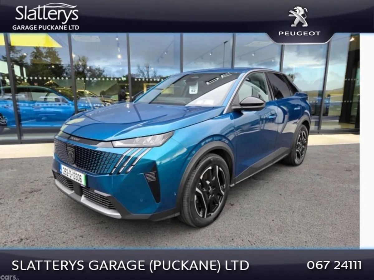 Peugeot 3008 SUV, Electric, 2025, Blue