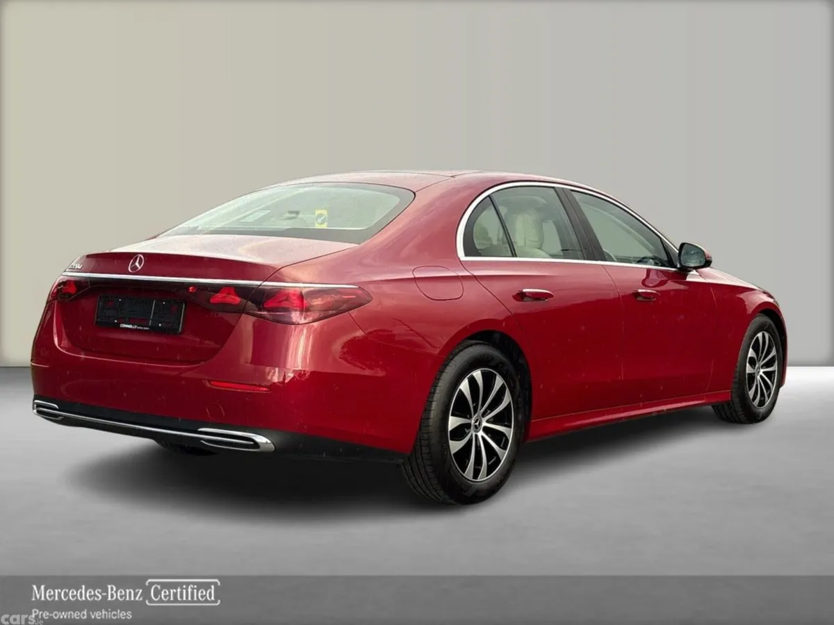 Mercedes-Benz E-Class Saloon, Diesel Hybrid, 2025, Red