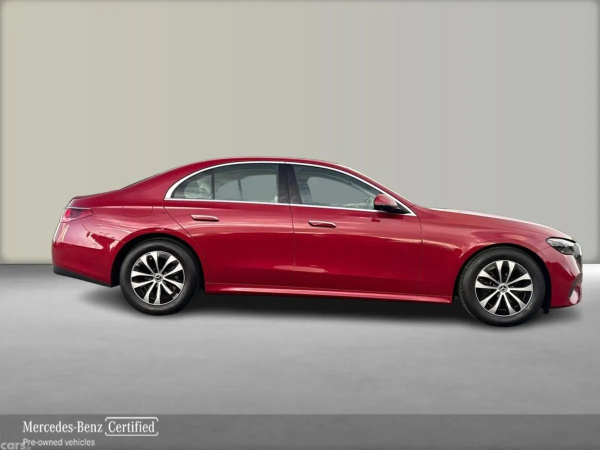 Mercedes-Benz E-Class Saloon, Diesel Hybrid, 2025, Red