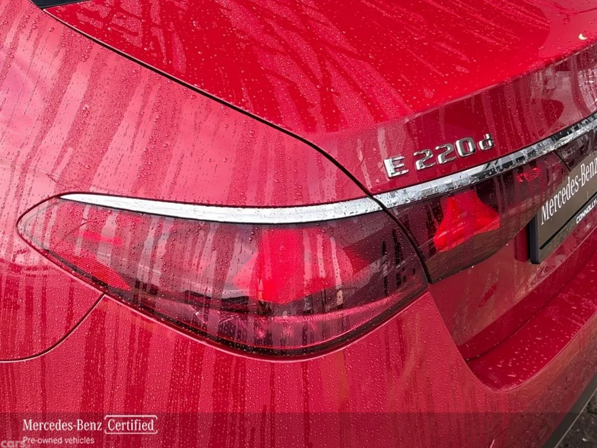 Mercedes-Benz E-Class Saloon, Diesel Hybrid, 2025, Red